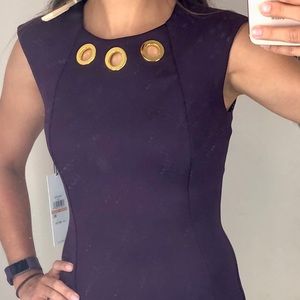 Calvin Klein Sleeveless fitted sheath dress. Size 2.